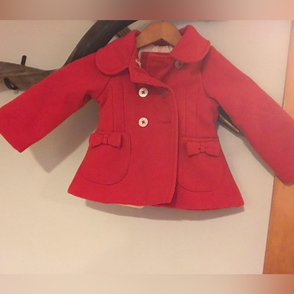 London Fog Winter Coat Jacket Red - Picture 3 of 8